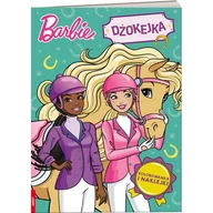 Kolorowanki, wyklejanki - Barbie Dżokejka TEM-1106 - miniaturka - grafika 1