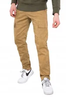 Spodnie męskie - Spodnie Alpha Industries Agent Pant khaki 32 - miniaturka - grafika 1