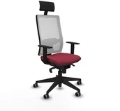 Fotele i krzesła biurowe - Krzesło Biurowe Horna Piqueras y Crespo 1D066G1 Kasztanowy - miniaturka - grafika 1