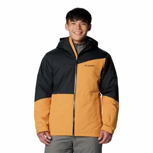 Kurtka narciarska męska Columbia Iceberg Point II Jacket sunstone/black - S - Kurtki narciarskie - miniaturka - grafika 1