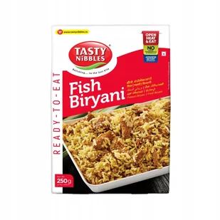 Danie gotowe Fish Biryani Tasty Nibbles 250g - Szybkie dania obiadowe - miniaturka - grafika 1