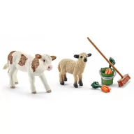 Figurki dla dzieci - Schleich Zestaw do sprzątania stajni 41422 - miniaturka - grafika 1