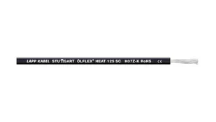LappKabel Przewód OLFLEX HEAT 125 SC 1x2,5 czarny 1236001 /100m/ 1236001 - Przewody elektryczne - miniaturka - grafika 1