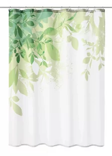 Kleine Wolke Floresta Tekstylna Zasłona prysznicowa zielona 180x180 cm - Zasłony prysznicowe - miniaturka - grafika 1