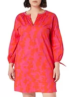 Sukienki - APART Fashion Damska sukienka, różowy-pomarańczowoczerwony, 36 PL - miniaturka - grafika 1