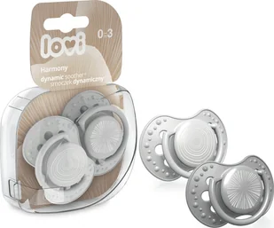 Lovi Smoczek 0-3m 2 szt. Harmony Boy 22/905 Lovi - Smoczki uspokajające - miniaturka - grafika 1