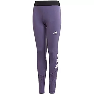 Adidas Jg Tr Xfg Tight dziewczęce rajstopy wielokolorowa Purtec/Blanco 116 (5/6 Jahre) FM5863 - Odzież sportowa dziecięca - miniaturka - grafika 1