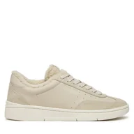 Sneakersy damskie - Sneakersy MICHAEL Michael Kors Wilton Lace Up 42F4WLFS2L Beżowy - miniaturka - grafika 1