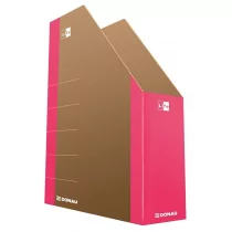 Donau Pojemnik na czasopisma LIFE karton 80 różowy /3550001FSC-30/ DN1162-8 - Pojemniki biurowe - miniaturka - grafika 1