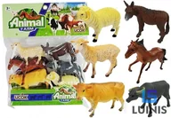Figurki dla dzieci - Import LEANToys Zestaw Figurek Zwierzęta Domowe Gumowe 6szt 5907625589727 - miniaturka - grafika 1