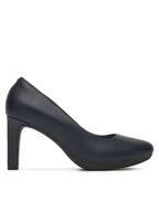 Czółenka - Clarks Czółenka Ambyr Joy 261626674 Granatowy - miniaturka - grafika 1