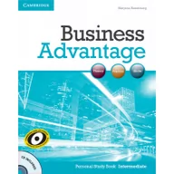 Książki do nauki języka angielskiego - Business Advantage Int Personal Study Book w/Aud CD - miniaturka - grafika 1