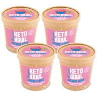 Płatki śniadaniowe i musli - Diet-Food Alternatywa owsianki keto bowl o smaku kokosowym w kubku Zestaw 4 x 70 g Bio - miniaturka - grafika 1