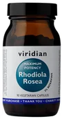 Suplementy naturalne - Viridian Rhodiola Rosea Maksymalna moc 90 kapsułek - miniaturka - grafika 1