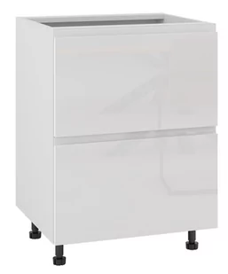 Alba Szafka Dolna Ds-60-2W Blum Biały Połysk - Meble kuchenne - miniaturka - grafika 1