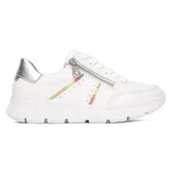 Sneakersy damskie - Sneakers Rieker N1313-80 - miniaturka - grafika 1