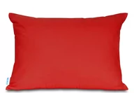 Poszewki na poduszki - Poszewka 40x60 bawełniana czerwona Semplice - miniaturka - grafika 1