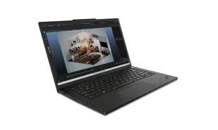 Lenovo ThinkPad P14s Gen 5 (Intel) Intel Core Ultra 7 155H 36,8 cm (14.5") WUXGA 32 GB DDR5-SDRAM 1 TB SSD NVIDIA RTX 500 Ada Wi-Fi 6E (802.11ax) Windows 11 Pro Czarny 21G2000AMH - Laptopy - miniaturka - grafika 1