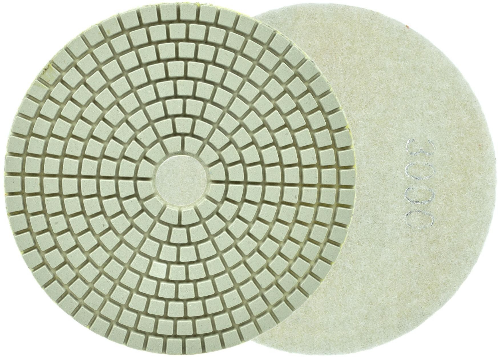 Geko Tarcza polerska do szlifowania gresu na mokro 125mm GR3000 25/250
