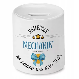 Skarbonka Dla Mechanika Idealny Imieniny Prezent z Nadrukiem ze Zdjęciem - Skarbonki - miniaturka - grafika 1