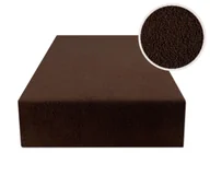 Prześcieradła - Prześcieradło Z Gumką 180X200 Frotte Brąz - miniaturka - grafika 1