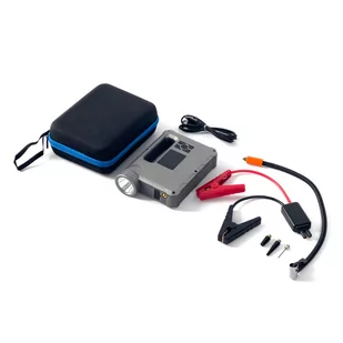Choetech jump starter z kompresorem, powerbankiem 8000mAh, latarką LED czarny (TC0017) - Urządzenia Rozruchowe - Jump startery - miniaturka - grafika 1