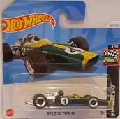 Zabawki zdalnie sterowane - HOT WHEELS '67 LOTUS TYPE 49 - miniaturka - grafika 1
