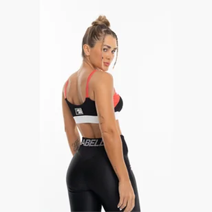 Top damski LABELLAMAFIA TOP SWEAT BLACK - Koszulki i topy damskie - miniaturka - grafika 3