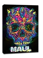 Obrazy i zdjęcia na płótnie - PsychoSkulls, Darth Maul, Star Wars Gwiezdne Wojny - obraz na płótnie Wymiar do wyboru: 40x50 cm - miniaturka - grafika 1