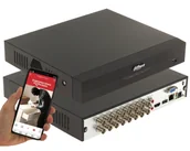 Kamery do monitoringu - Rejestrator hybrydowy 16 kanałowy Dahua XVR5116HS-I3 6Mpx Inteligentna Analiza Obrazu - miniaturka - grafika 1