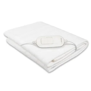 Esperanza ESPERANZA KOC ELEKTRYCZNY SATIN BIAŁY EHB002 EHB002 - Koce - miniaturka - grafika 1