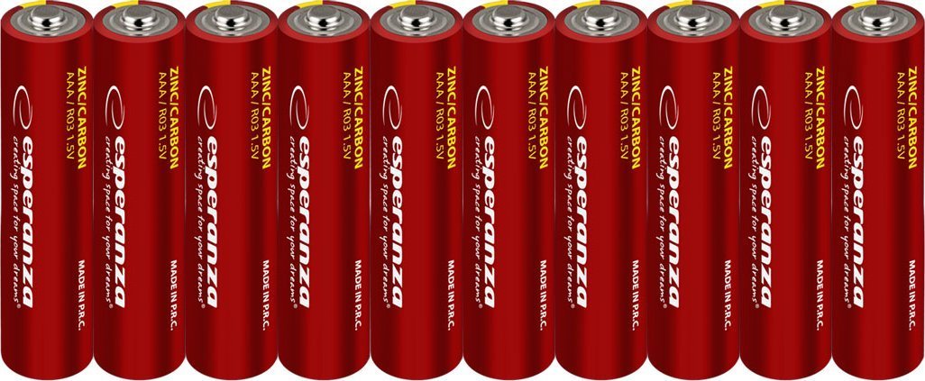 Esperanza EZB204 Esperanza baterie zn-c aaa 10szt