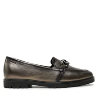 Półbuty damskie - Lordsy Tamaris 1-24201-41 Srebrny - miniaturka - grafika 1