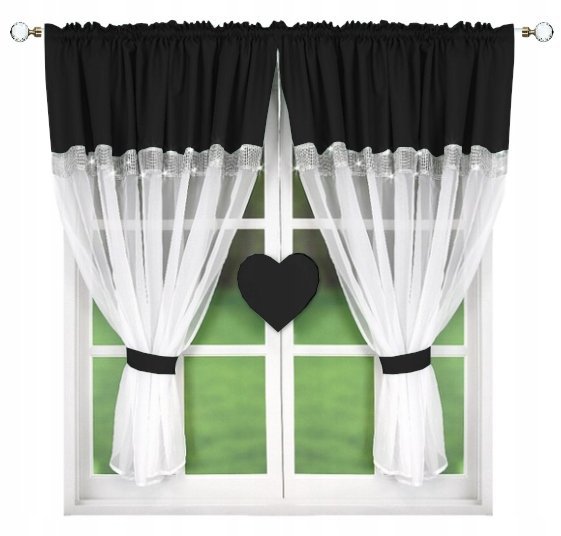 FIRANA GOTOWA WOAL 400x145 FILC CZARNA SERCE