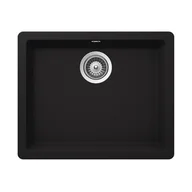 Zlewozmywaki - Zlewozmywak SCHOCK Quadro N-100 Onyx - miniaturka - grafika 1