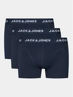 Majtki męskie - Jack&Jones Komplet 3 par bokserek 12171946 Granatowy - miniaturka - grafika 1