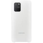 Etui i futerały do telefonów - Samsung Silicone Cover do Galaxy S10 Lite Biały (EF-PG770TWEGEU) - miniaturka - grafika 1