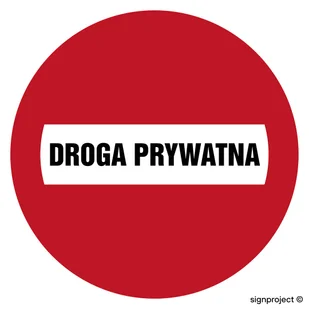 SA033 ZAKAZ WJAZDU, FO - FOLIA ODBLASKOWA; (300X300MM) - Systemy ekspozycyjne i znaki informacyjne - miniaturka - grafika 1