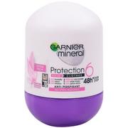 Dezodoranty i antyperspiranty dla kobiet - Garnier Mineral Protection 5 Cotton Fresh Antyperspirant kulce 50 ml - miniaturka - grafika 1
