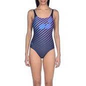Stroje kąpielowe - ARENA ARENA Damski kostium kąpielowy Arena Sport Flicker wielokolorowa Navy/Multi. 36 002264 - miniaturka - grafika 1
