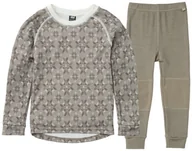 Pozostała odzież narciarska - Bielizna termiczna Helly Hansen K HH GRAPHIC LIFA MERINO SET 122 - miniaturka - grafika 1