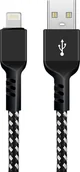 Kable USB - Kabel USB Maclean USB-A - Lightning 2 m Czarny - miniaturka - grafika 1