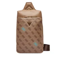 Torby męskie - Saszetka Guess HMMICT P5426 Beżowy - miniaturka - grafika 1