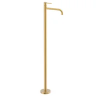 Baterie umywalkowe - Bateria umywalkowa wolnostojąca Tres Study złoty mat 26285305OM - miniaturka - grafika 1