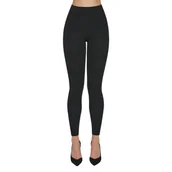 Legginsy - Legginsy damskie push-up BAS BLEU Perrie Black, Czarny, S - miniaturka - grafika 1
