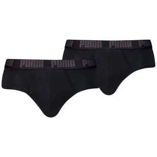 Slipy męskie Puma Everyday Brief 2P Rozmiar: M / Kolor: czarny - Bielizna sportowa męska - miniaturka - grafika 1