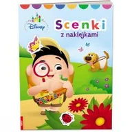 Książki edukacyjne - Disney Maluch Scenki z Naklejkami - miniaturka - grafika 1