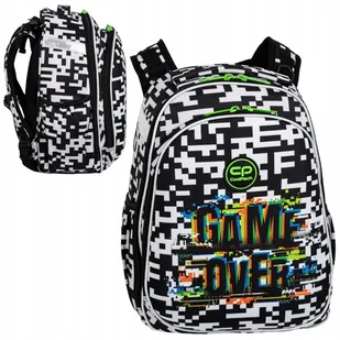 Coolpack Turtle Plecak Szkolny Usztywniany Game Over 25l - Plecaki szkolne i tornistry - miniaturka - grafika 1