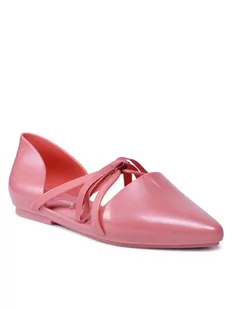 Melissa Półbuty Pointy Stripe Jason 33435 Różowy - Półbuty damskie - miniaturka - grafika 1