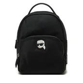 Plecaki - Plecak KARL LAGERFELD A1W30132 Czarny - miniaturka - grafika 1